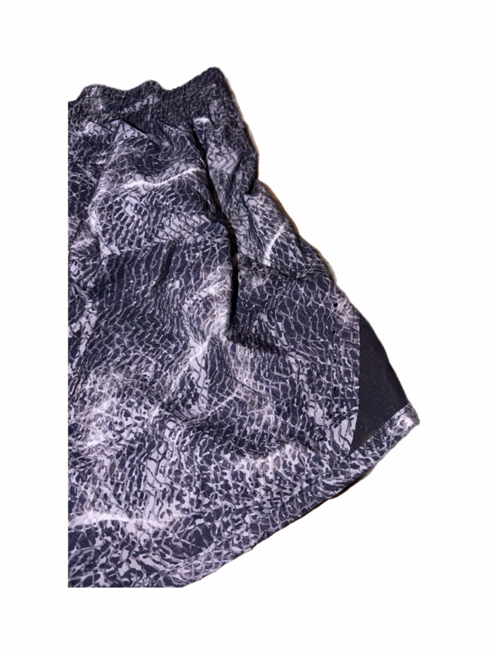 all in motion Black & Gray Textured Swim Shorts